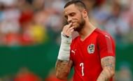 Arnautovic was heavily involved in Austria's attack